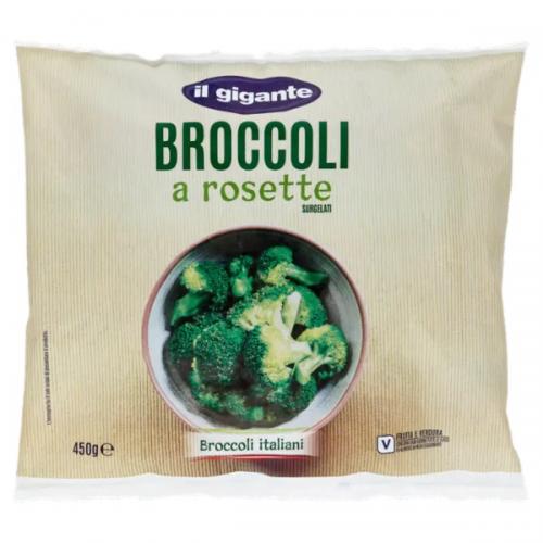 IL GIGANTE Broccoli a rosette Surgelati 450 g